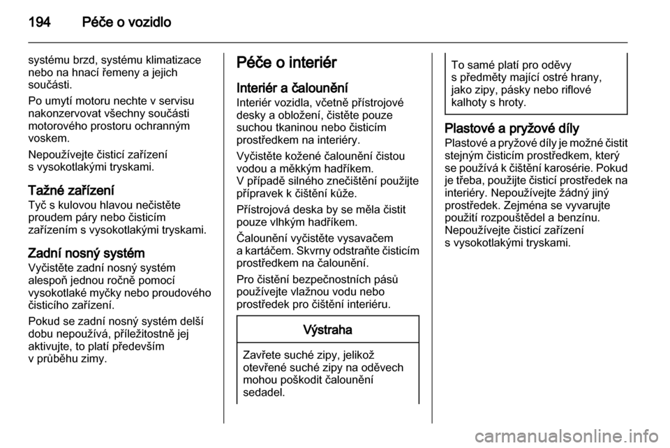OPEL ANTARA 2012.5  Uživatelská příručka (in Czech) 