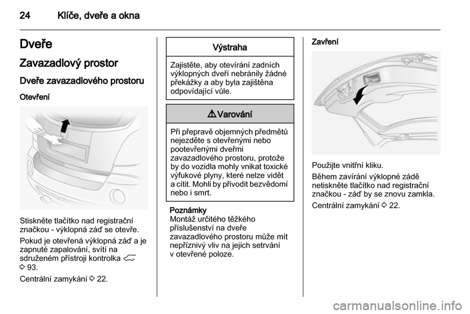 OPEL ANTARA 2012.5  Uživatelská příručka (in Czech) 