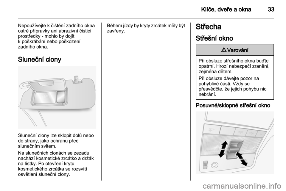 OPEL ANTARA 2012.5  Uživatelská příručka (in Czech) 