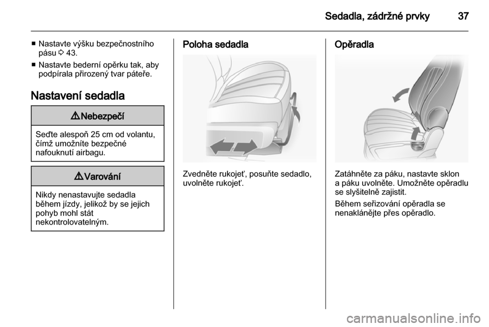 OPEL ANTARA 2012.5  Uživatelská příručka (in Czech) 