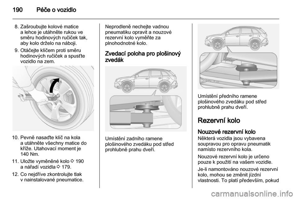 OPEL ANTARA 2013.5  Uživatelská příručka (in Czech) 