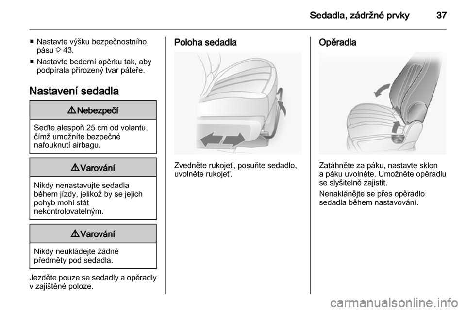 OPEL ANTARA 2013.5  Uživatelská příručka (in Czech) 