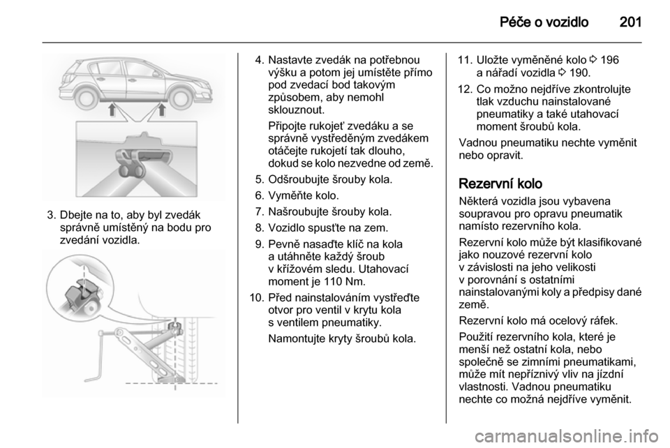 OPEL ASTRA H 2010.5  Uživatelská příručka (in Czech) 