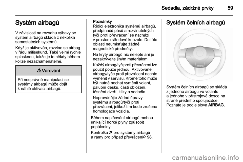 OPEL ASTRA H 2011  Uživatelská příručka (in Czech) 