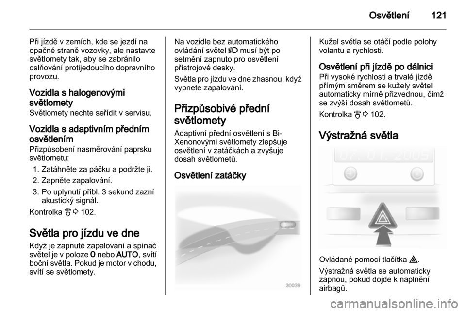 OPEL ASTRA H 2011.5  Uživatelská příručka (in Czech) 