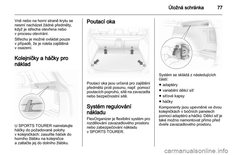 OPEL ASTRA H 2012  Uživatelská příručka (in Czech) 