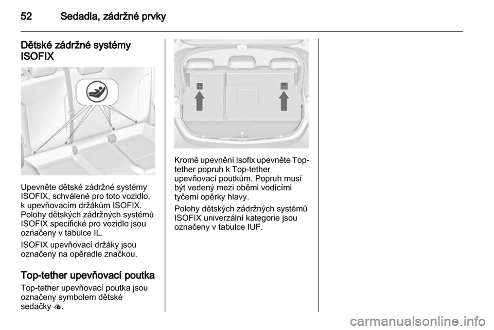 OPEL ASTRA J 2010.5  Uživatelská příručka (in Czech) 