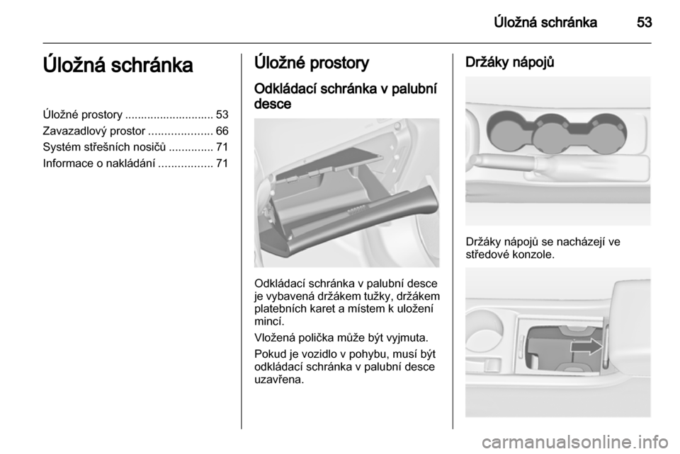 OPEL ASTRA J 2010.5  Uživatelská příručka (in Czech) 