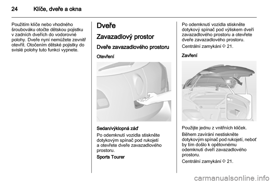 OPEL ASTRA J 2011  Uživatelská příručka (in Czech) 