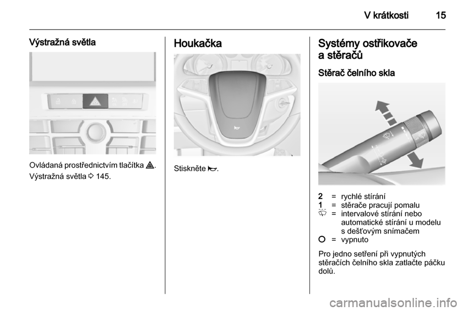OPEL ASTRA J 2013  Uživatelská příručka (in Czech) 