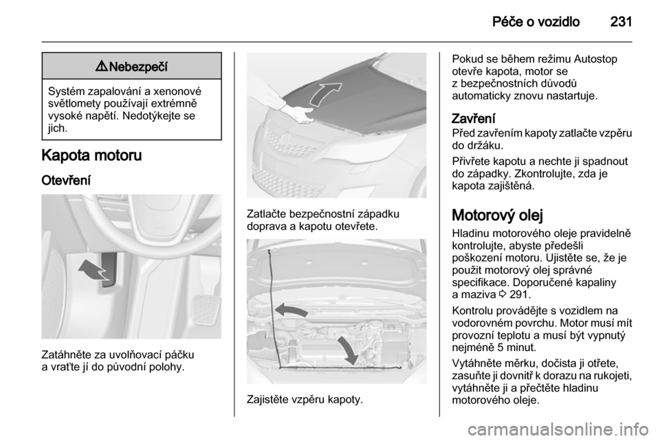 OPEL ASTRA J 2013.5  Uživatelská příručka (in Czech) 