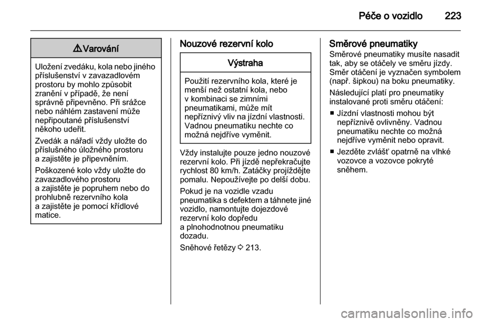 OPEL ASTRA J HB5 & ST 2012.5  Uživatelská příručka (in Czech) 