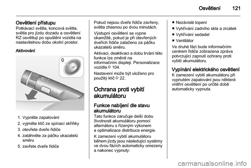 OPEL CASCADA 2013.5  Uživatelská příručka (in Czech) 