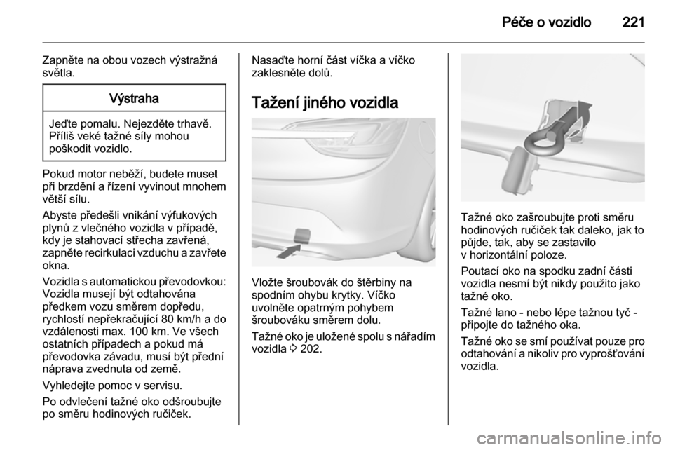 OPEL CASCADA 2013.5  Uživatelská příručka (in Czech) 