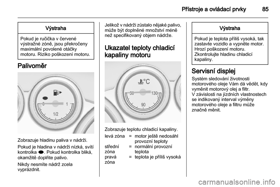OPEL CASCADA 2013.5  Uživatelská příručka (in Czech) 