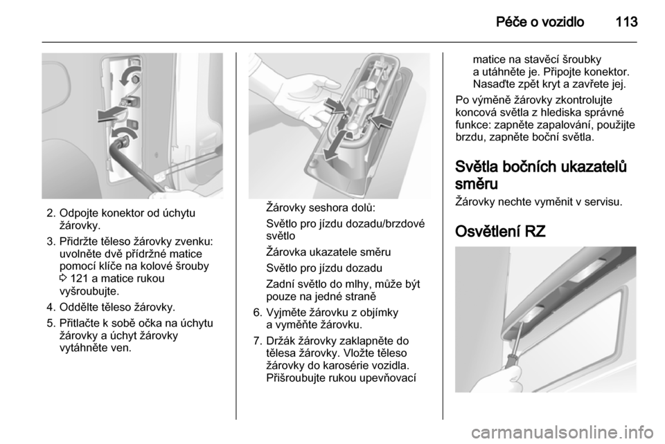 OPEL COMBO 2011  Uživatelská příručka (in Czech) 