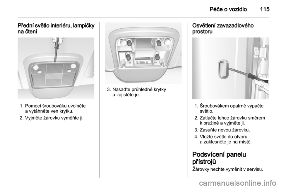 OPEL COMBO 2011  Uživatelská příručka (in Czech) 