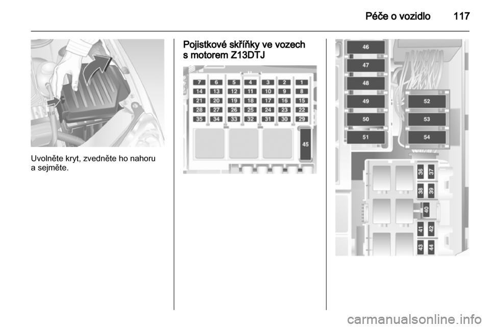 OPEL COMBO 2011  Uživatelská příručka (in Czech) 