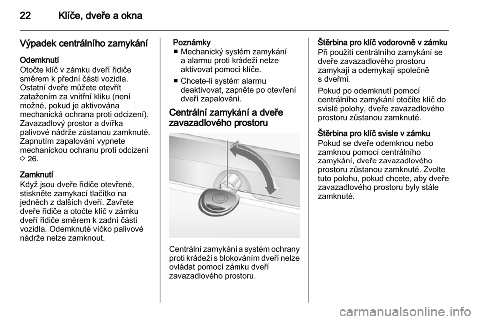 OPEL COMBO 2011  Uživatelská příručka (in Czech) 