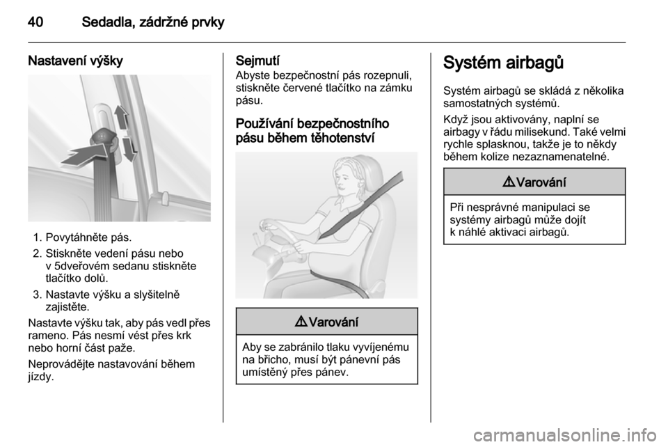 OPEL COMBO 2011  Uživatelská příručka (in Czech) 