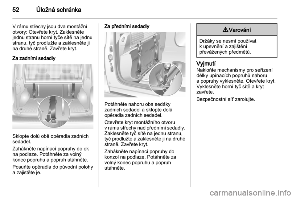 OPEL COMBO 2011  Uživatelská příručka (in Czech) 