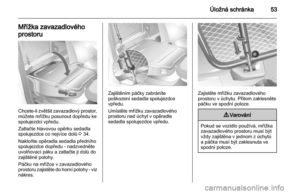 OPEL COMBO 2011  Uživatelská příručka (in Czech) 