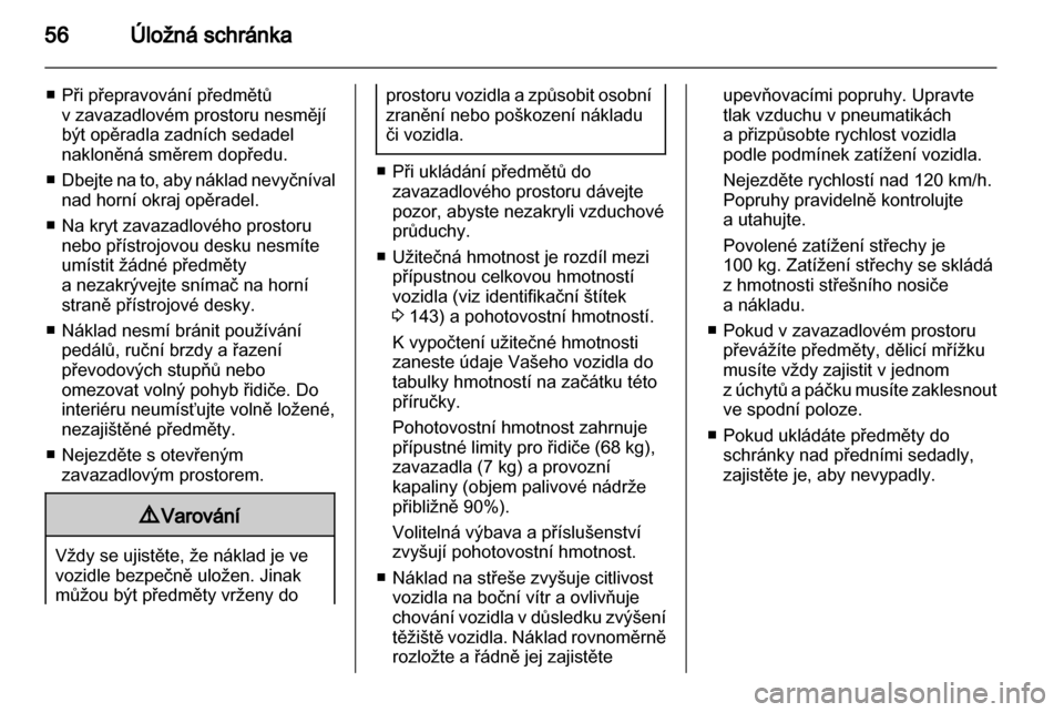 OPEL COMBO 2011  Uživatelská příručka (in Czech) 