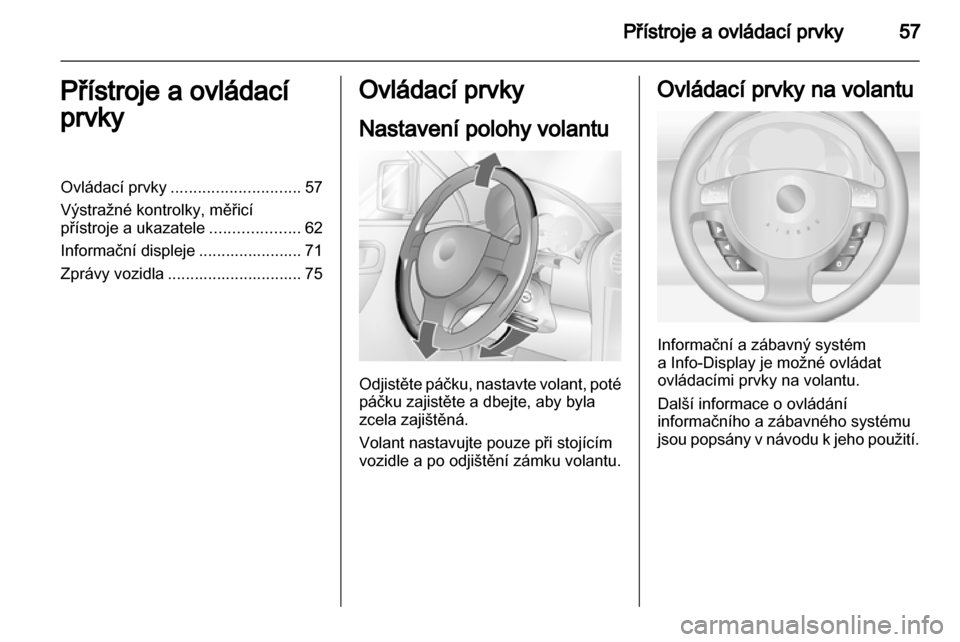 OPEL COMBO 2011  Uživatelská příručka (in Czech) 