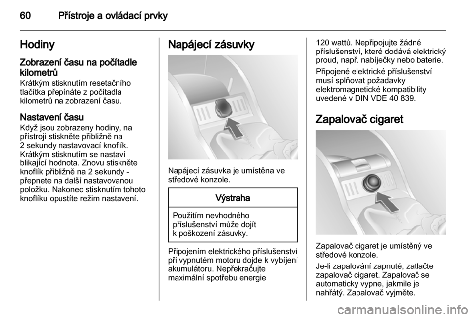 OPEL COMBO 2011  Uživatelská příručka (in Czech) 