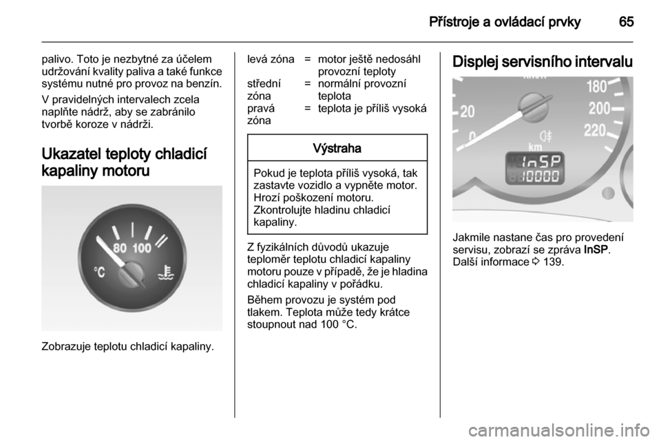 OPEL COMBO 2011  Uživatelská příručka (in Czech) 