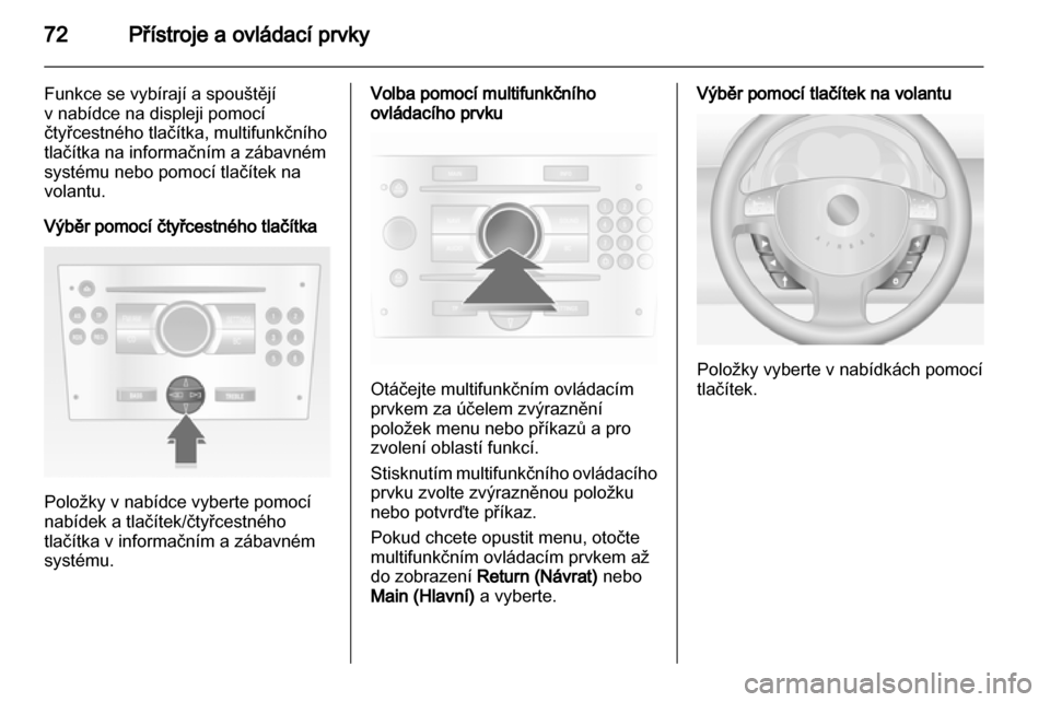 OPEL COMBO 2011  Uživatelská příručka (in Czech) 