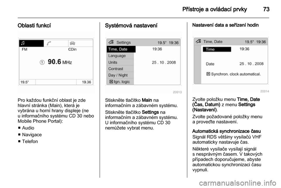 OPEL COMBO 2011  Uživatelská příručka (in Czech) 
