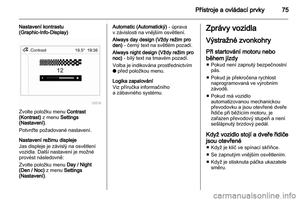 OPEL COMBO 2011  Uživatelská příručka (in Czech) 