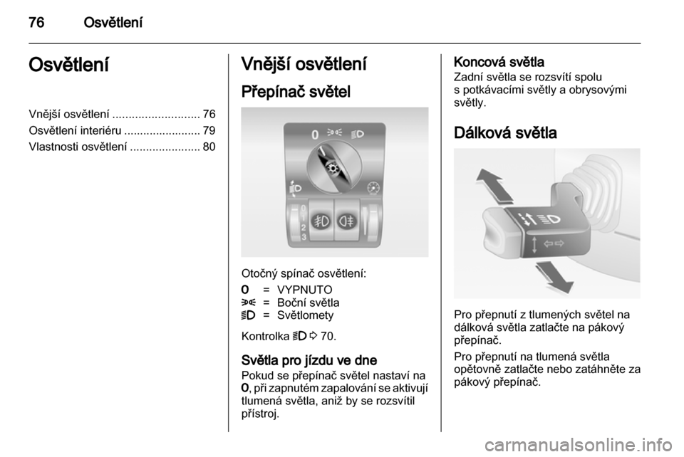 OPEL COMBO 2011  Uživatelská příručka (in Czech) 