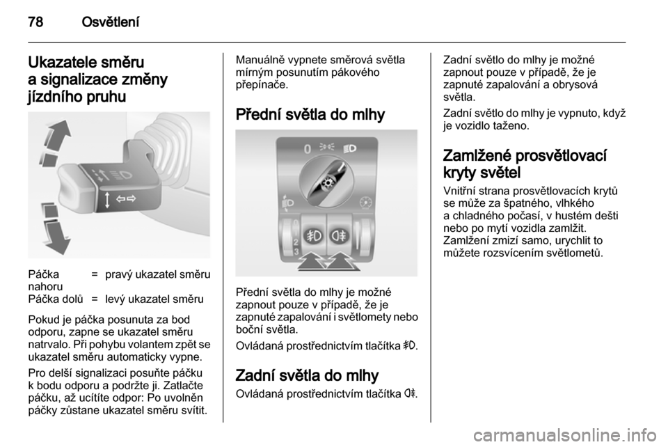 OPEL COMBO 2011  Uživatelská příručka (in Czech) 