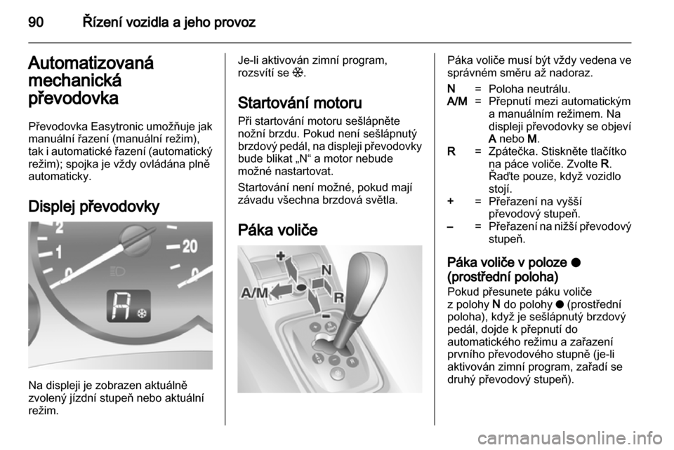 OPEL COMBO 2011  Uživatelská příručka (in Czech) 