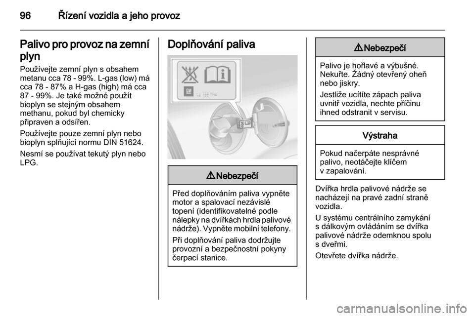 OPEL COMBO 2011  Uživatelská příručka (in Czech) 