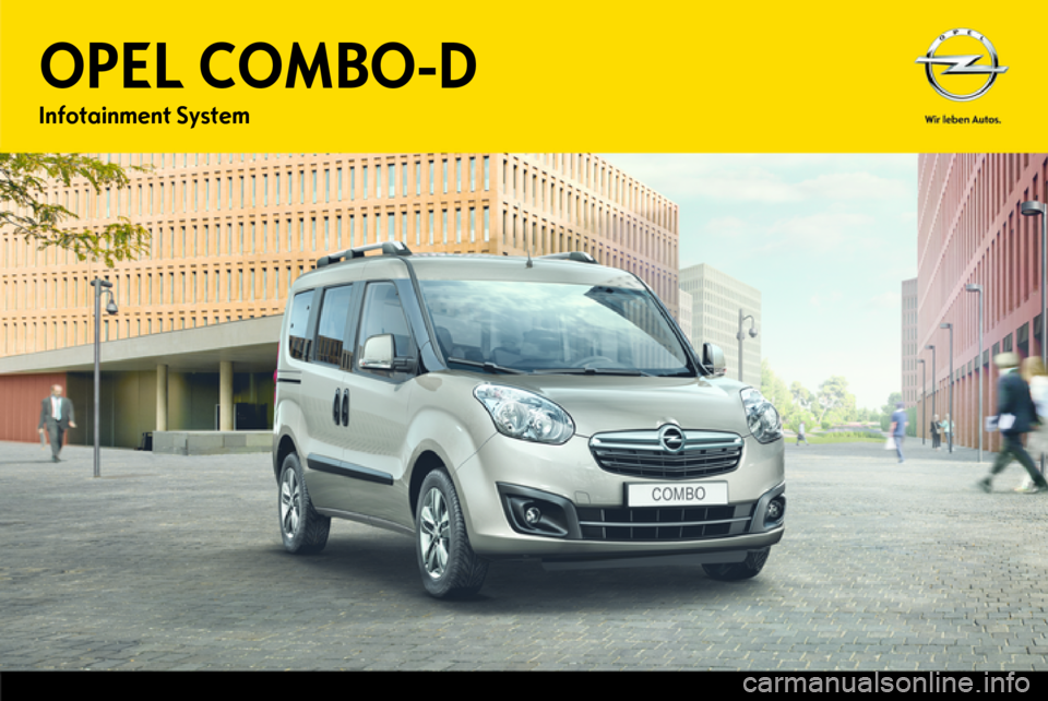 OPEL COMBO D 2013  Příručka k informačnímu systému (in Czech) 