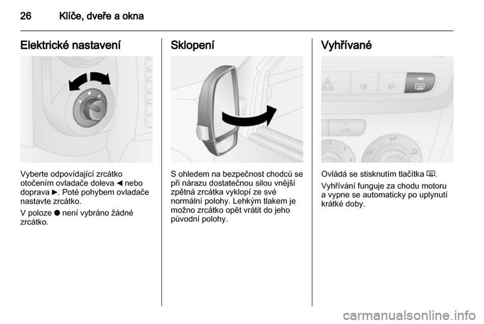 OPEL COMBO D 2013  Uživatelská příručka (in Czech) 