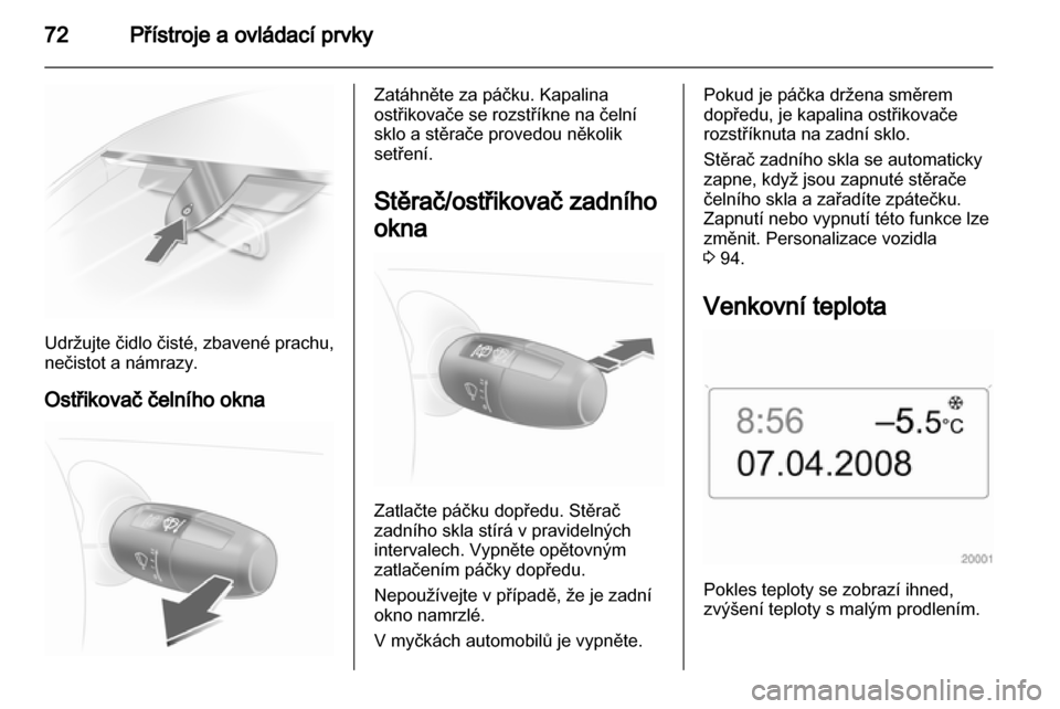 OPEL CORSA 2011.5  Uživatelská příručka (in Czech) 