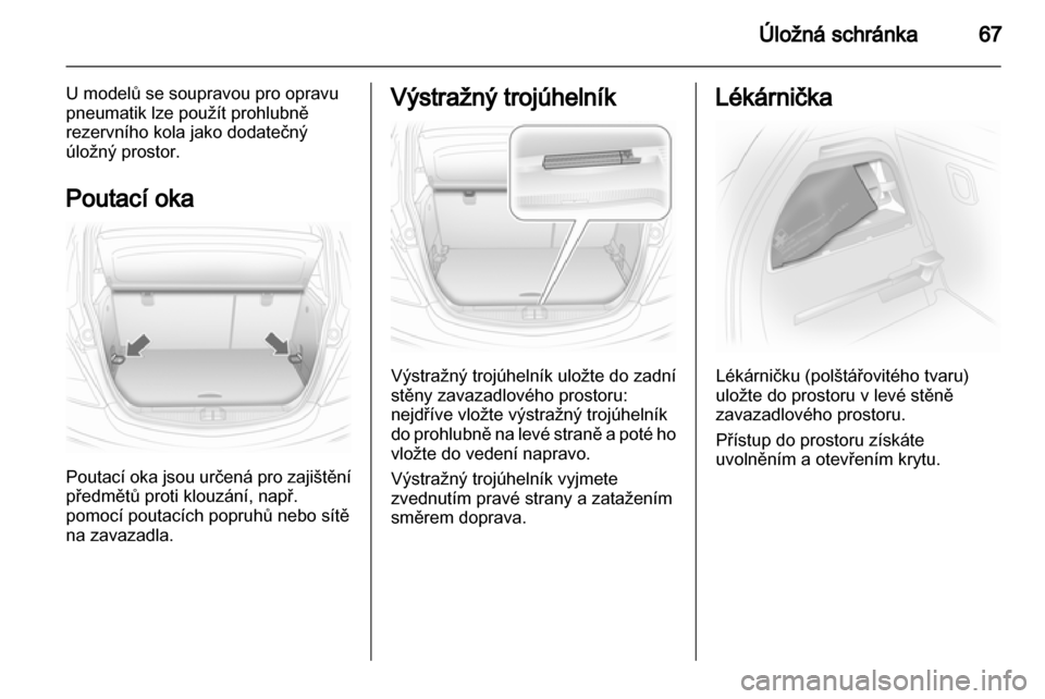 OPEL CORSA 2012  Uživatelská příručka (in Czech) 