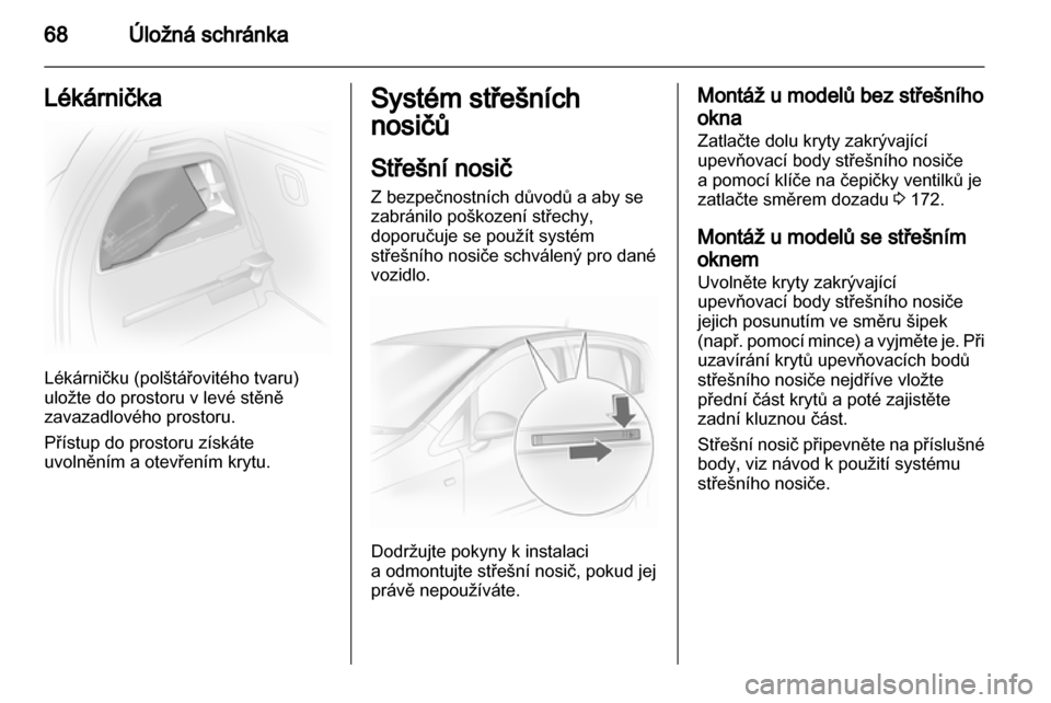 OPEL CORSA 2012.5  Uživatelská příručka (in Czech) 