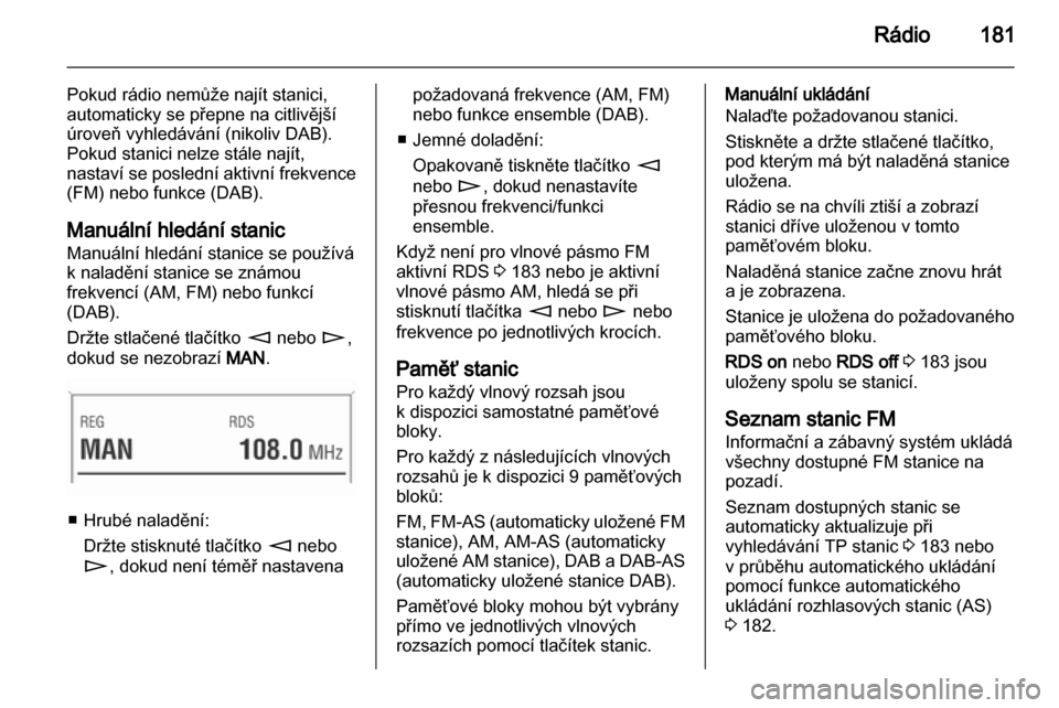 OPEL CORSA 2013  Příručka k informačnímu systému (in Czech) 