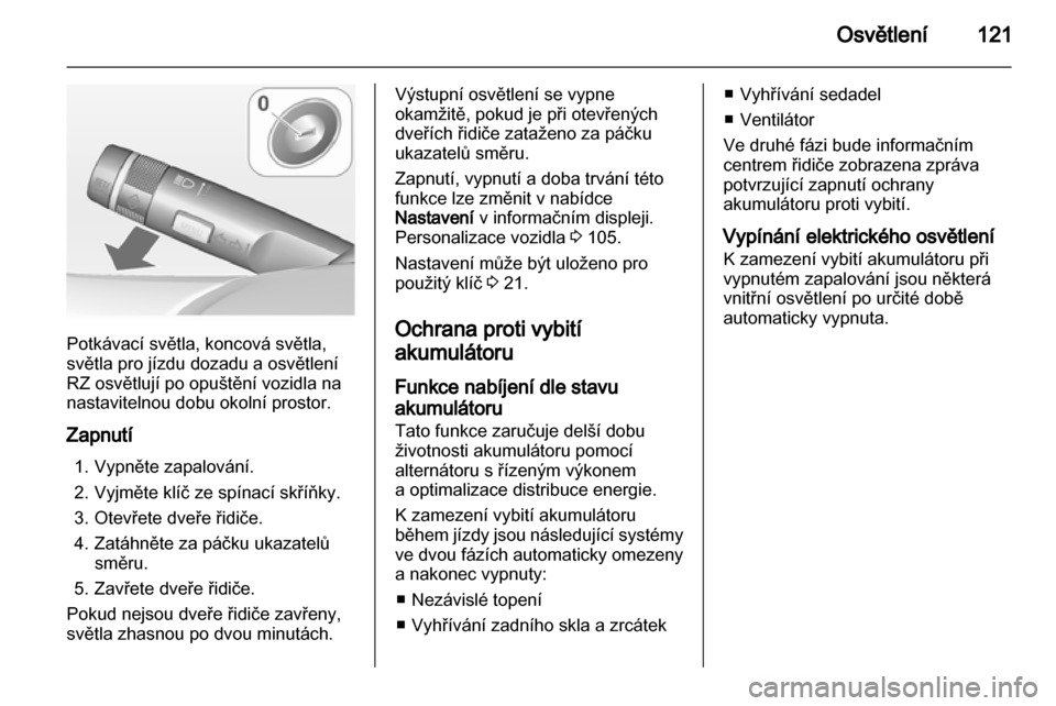 OPEL INSIGNIA 2010.5  Uživatelská příručka (in Czech) 