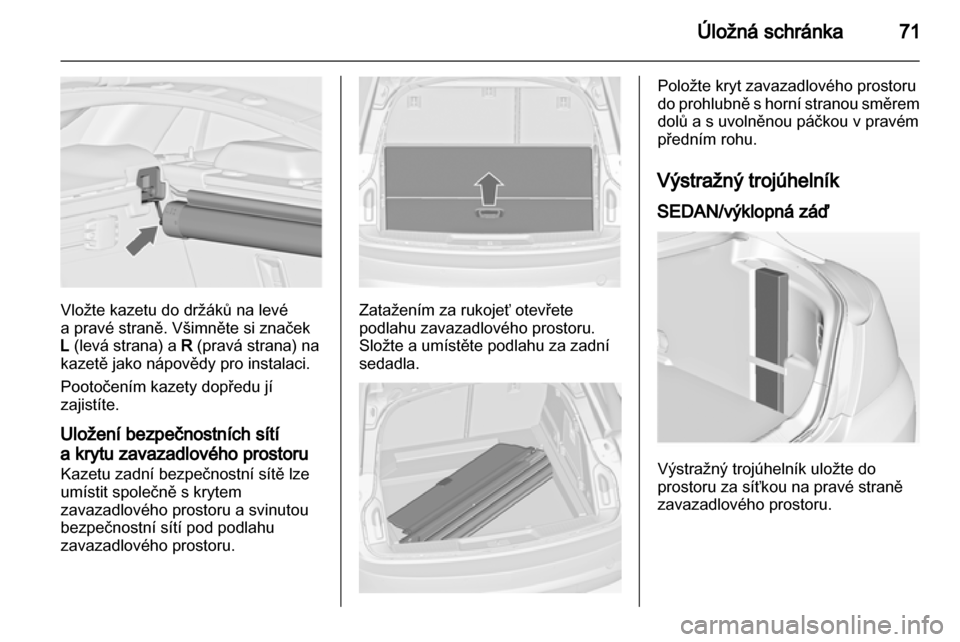 OPEL INSIGNIA 2010.5  Uživatelská příručka (in Czech) 