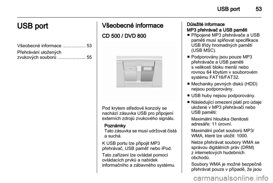 OPEL INSIGNIA 2011  Příručka k informačnímu systému (in Czech) 
