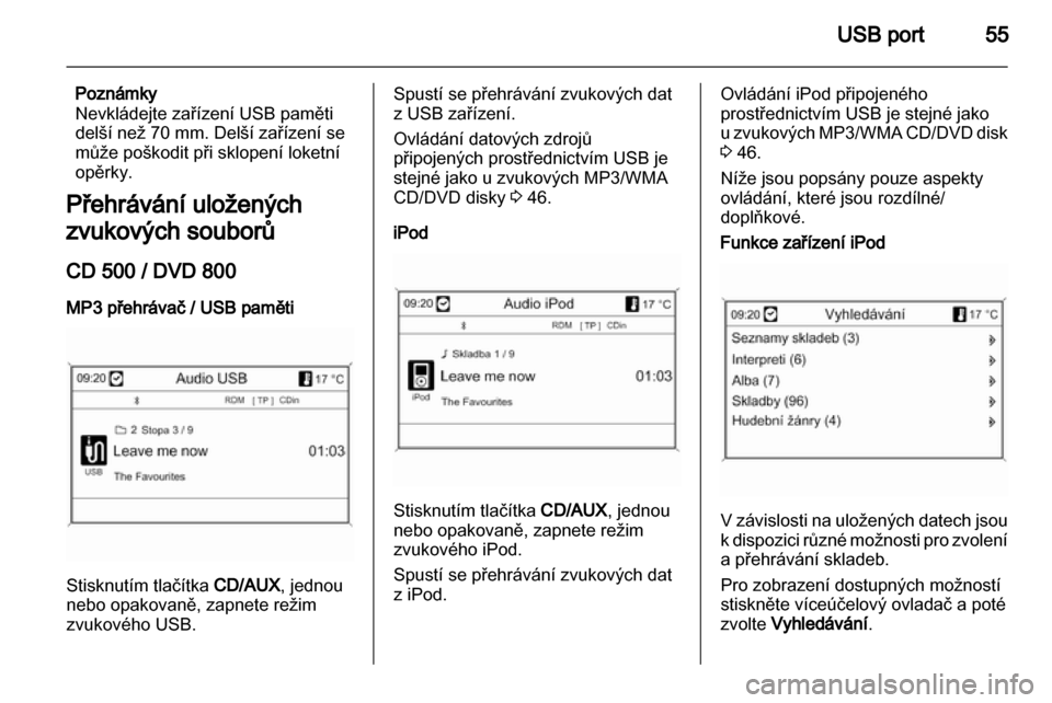 OPEL INSIGNIA 2011  Příručka k informačnímu systému (in Czech) 