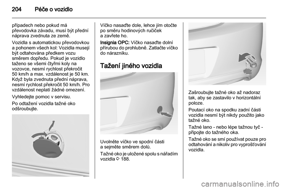 OPEL INSIGNIA 2011  Uživatelská příručka (in Czech) 