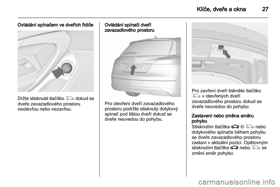 OPEL INSIGNIA 2011  Uživatelská příručka (in Czech) 