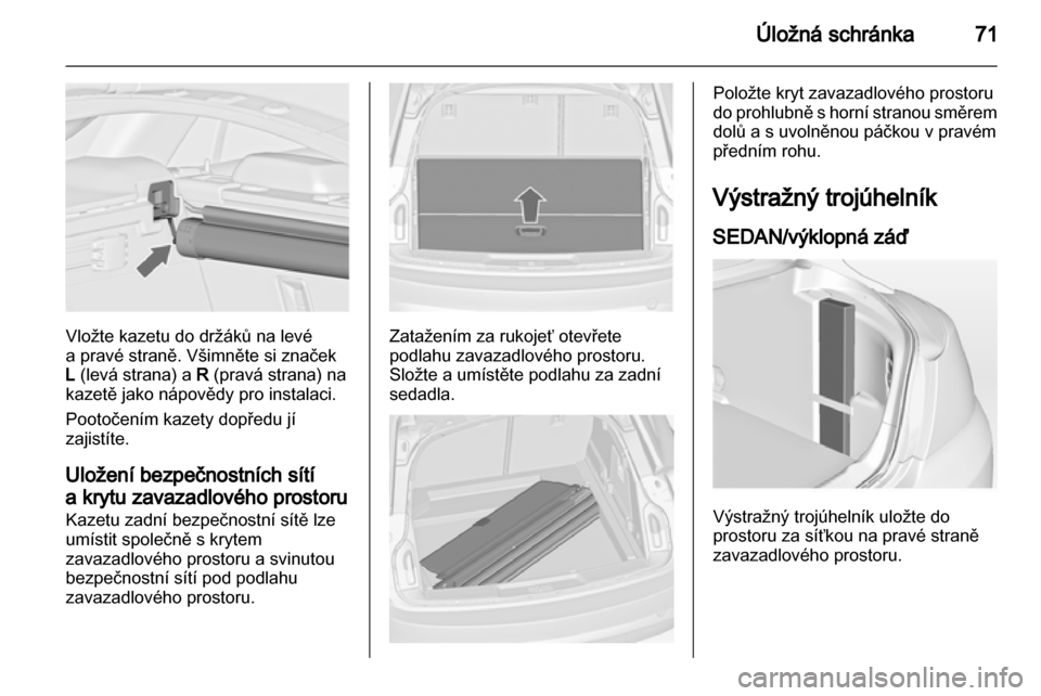 OPEL INSIGNIA 2011  Uživatelská příručka (in Czech) 
